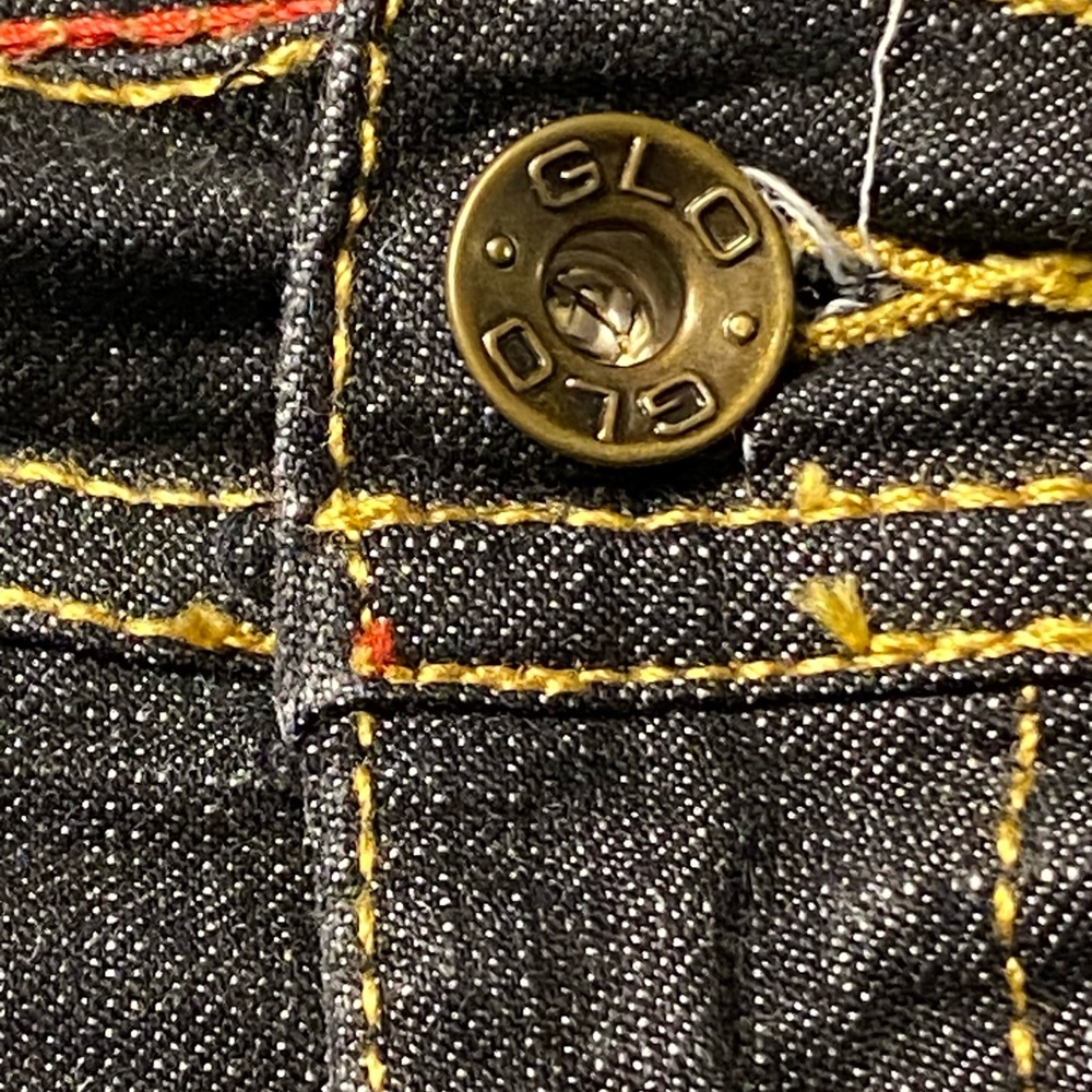 GLO Jeans dark blue Straight Leg Denim Jr Plus 18. - Picture 6 of 12